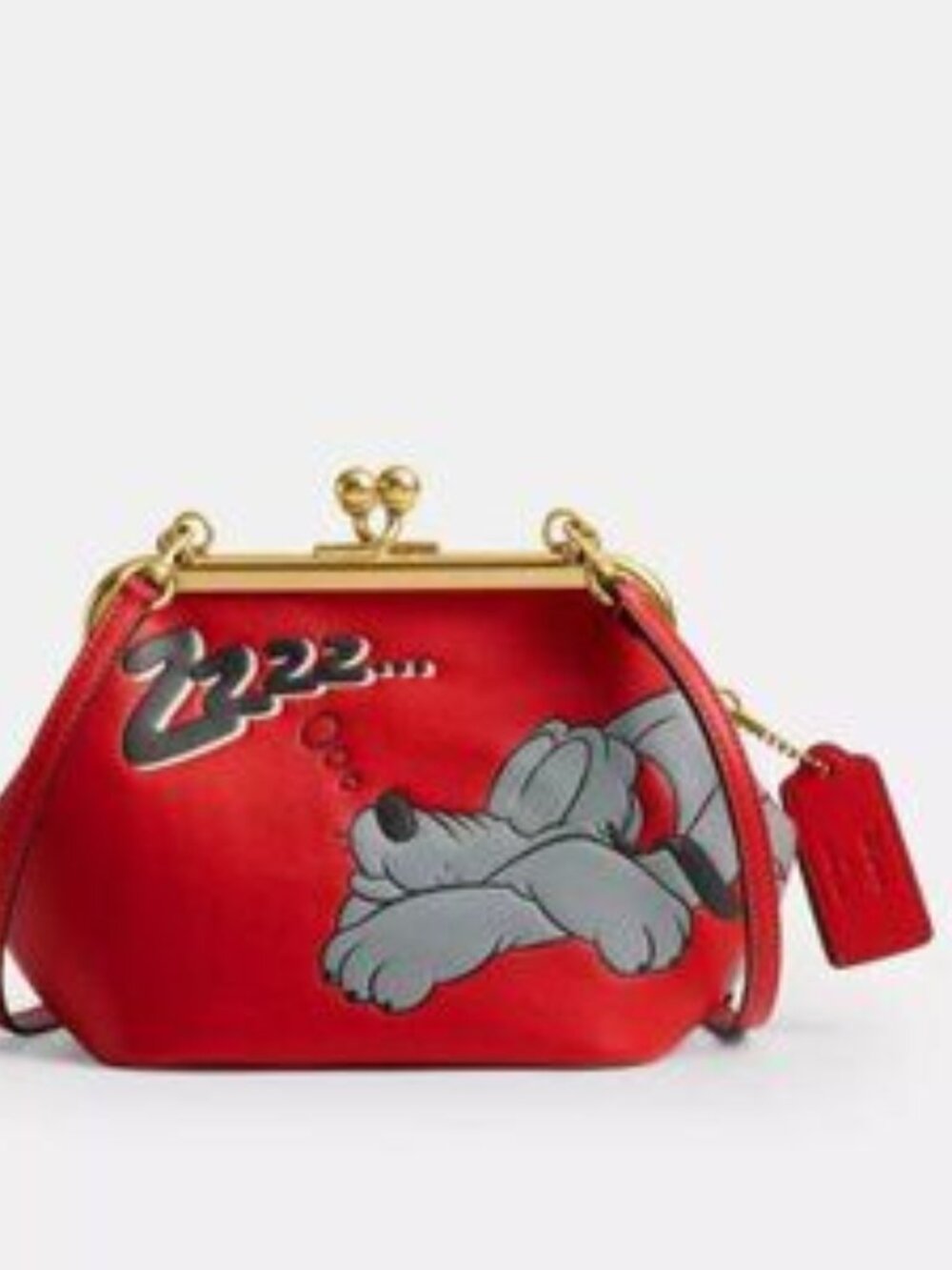 Disney X Coach Kisslock Frame Bag With Pluto